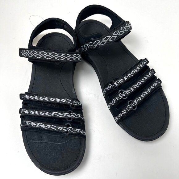 VIAKIX Napali Breathable Waterproof Hiking Sandals Women’s Size Sky Black 10 NWB - Picture 3 of 12